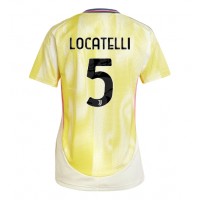 Juventus Manuel Locatelli #5 Bortedrakt Dame 2024-25 Kortermet